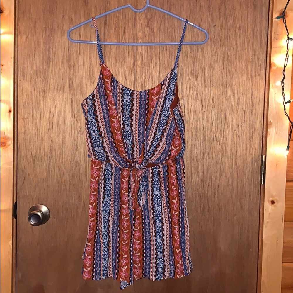Patterned Romper